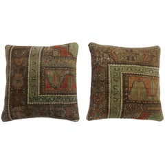 Pair of Turkish Rug Pillows