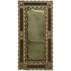 19th Century Syrian Mother of Pearl Inlaid Mirror