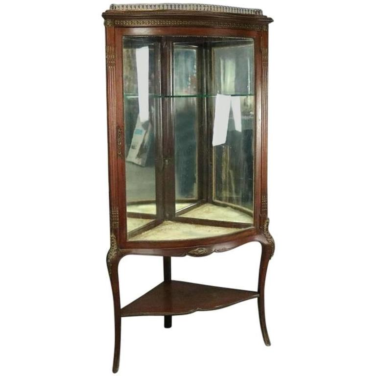 Antique French Style Horner Bros. Mahogany and Bronze ...