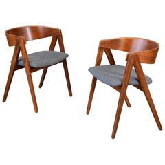 Pair of Allan Gould Compass Chairs