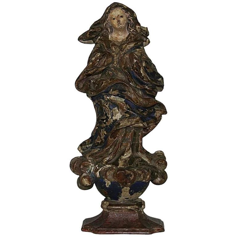 Spanish renaissance madonna portrait