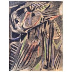 André Lanskoy Pastel Drawing 6