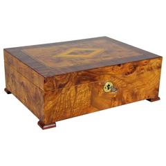 Wonderful Bird's-Eye Maple Art Deco Box, Austria, circa 1920 9