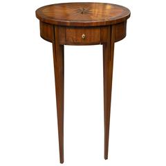 19th Century Oval Kingwood Louis XVI Occasional Table