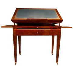 French Directoire Period Mahogany, "A la Tronchin" Table, circa 1798