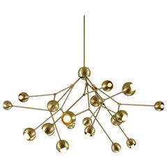 Boom Brass Chandelier 9