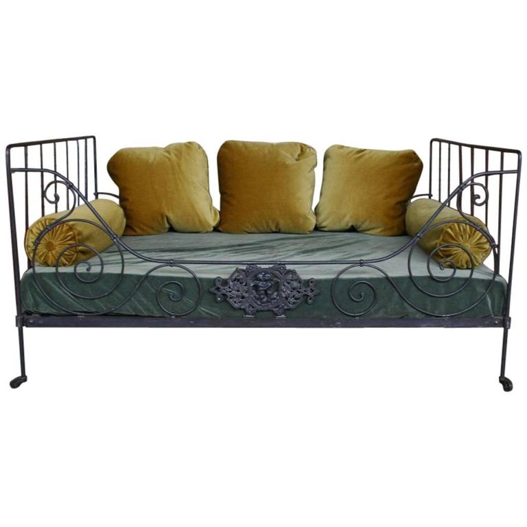 Folding Iron Bed For Sale at 1stDibs
