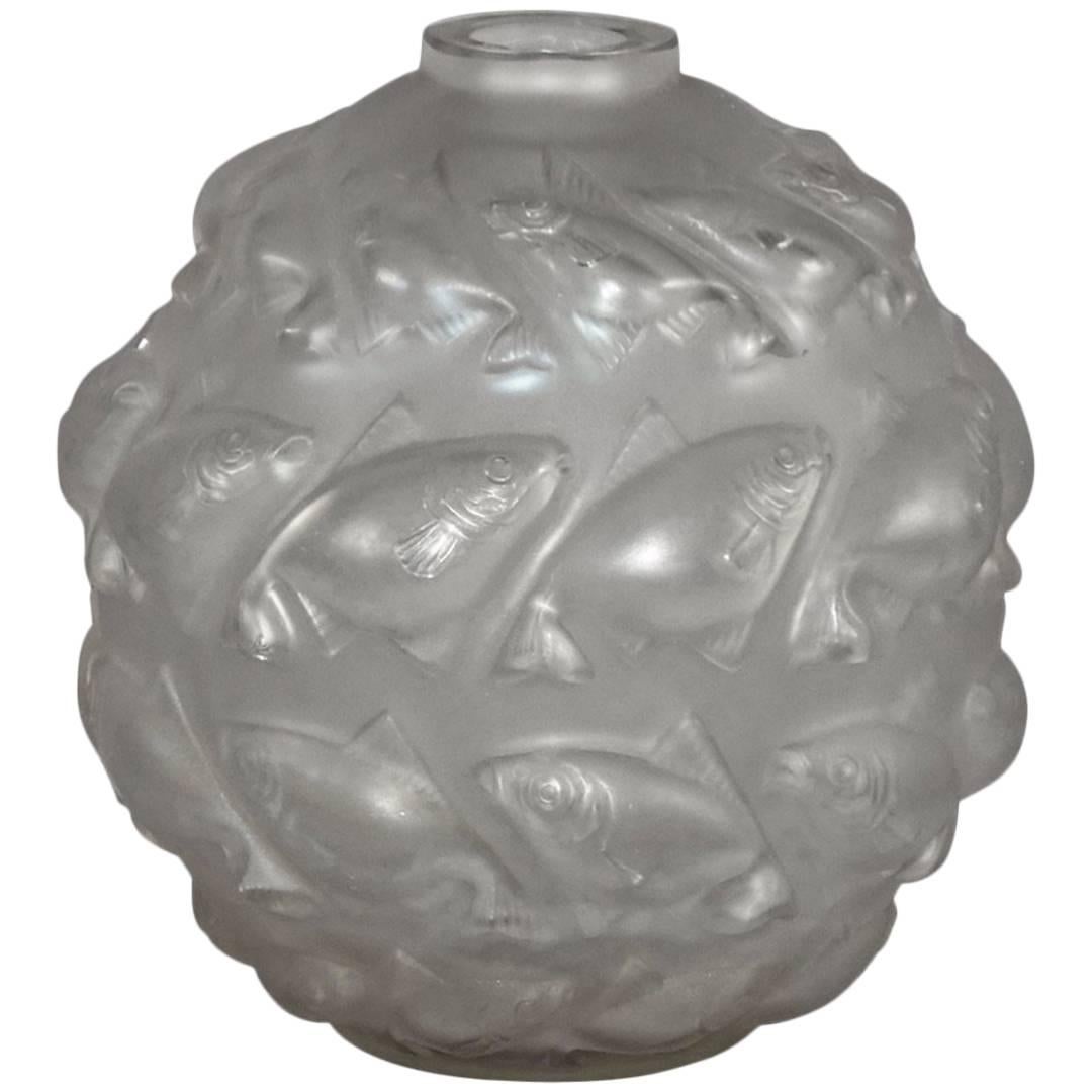 R. Lalique France Vase 'Camaret'