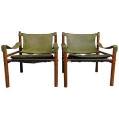 Arne Norell Easy Chairs Model Sirocco