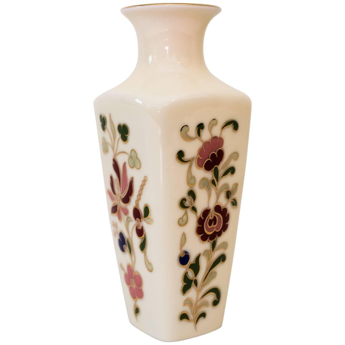 Small Vase by Zsolnay Hungary Ceramic