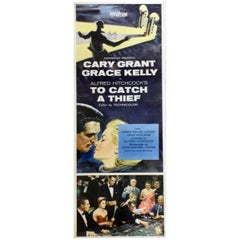 Retro "To Catch A Thief" Film Poster, 1955