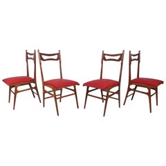 Set of Mid-Century Modern Italian Dining Chairs