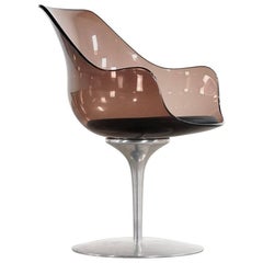 Chaise Champagne d'Erwin & Estelle Laverne:: 1962 pour Formes Nouvelles