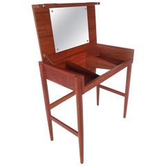 Mid-Century Modern Danish Teak Vanity 3