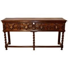 Early 19th Century English Geometric Sideboard 7