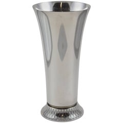 Georg Jensen Sterling Silver Vase, No. 819C by Sigvard Bernadotte