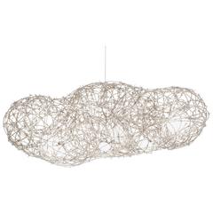 Marcel Wanders (Dutch), Chandelier, Barbed Wire, Nickel, Steel, Crystal, 2017 1