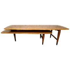 Mid-Century Modern Two-Tier Coffee Table 11