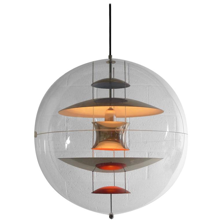 Verner Panton Original Large Size VP Globe 60 at 1stDibs