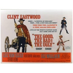 Vintage "The Good, The Bad and The Ugly" Film Poster, 1966