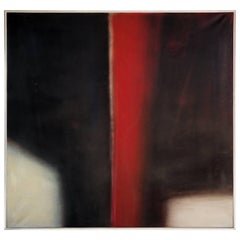 Claudio Olivieri, Diacromia, huile sur toile datée de 1971