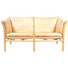 Ilona Sofa in Leather by Arne Norell