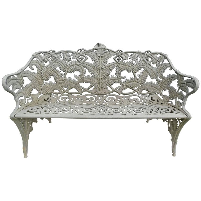 Victorian Cast Iron Benches Sale