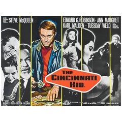 Vintage The Cincinnati Kid, Poster, 1965