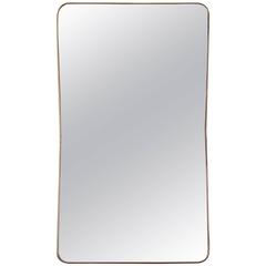 Italian Mirror with Brass Frame 11