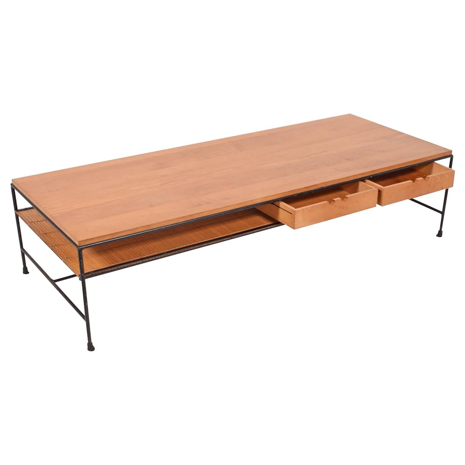 Paul McCobb Large Coffee Table Planer Group