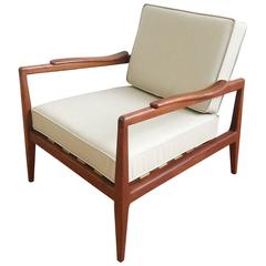 Mid-Century Modern Danish Selig Style Club Chair, Lounge Chair or Armchair