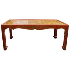 Chinoiserie Decorated Low Table