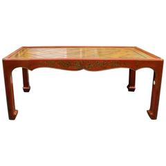 Chinoiserie Decorated Low Table 8