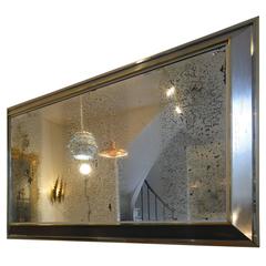 Large Wall Mirror, France, circa 1970 11