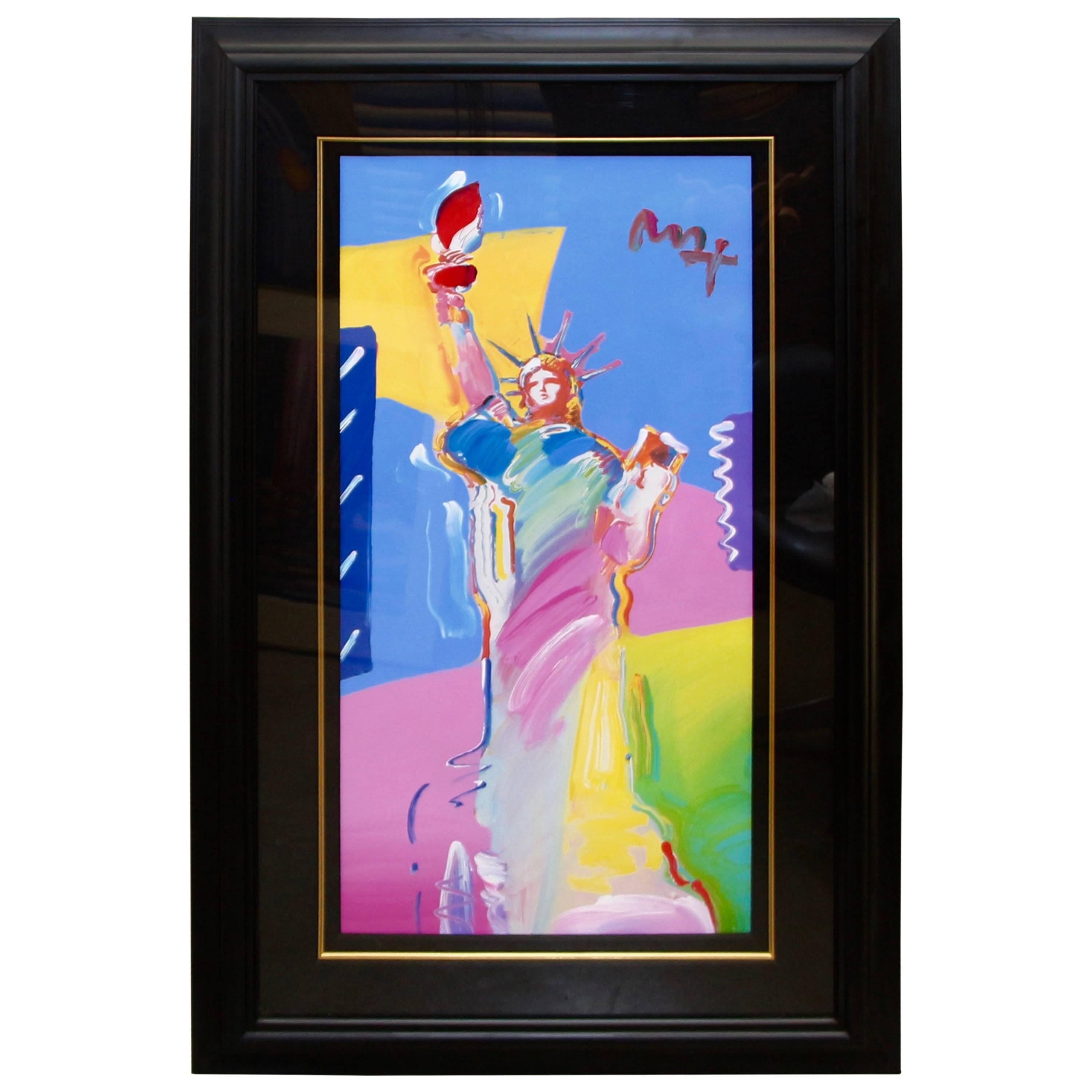 Peter Max "Statue of Liberty", 2001