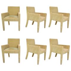 Set of Six 1980s J. Robert Scott Dining Chairs 10