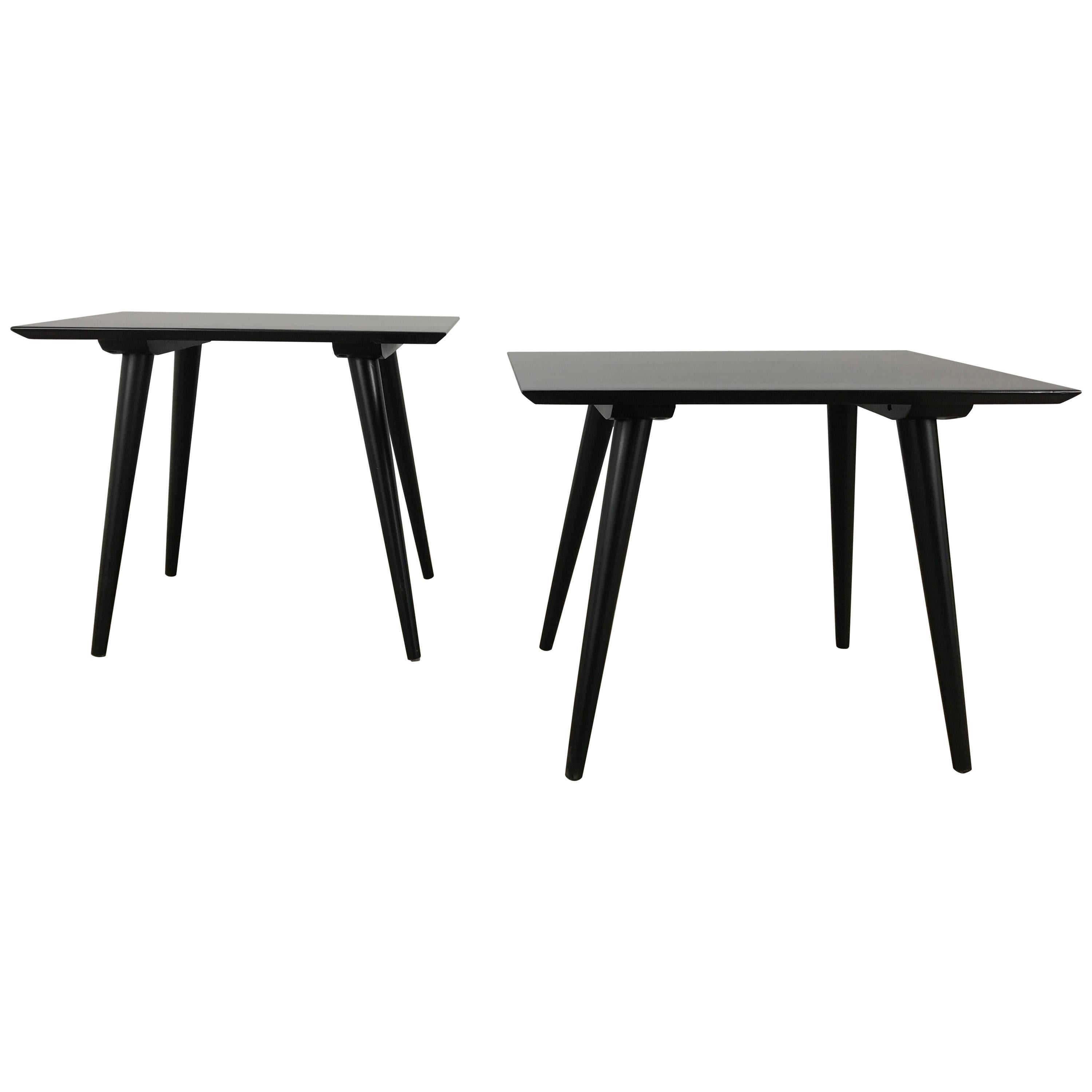 Pair of Classic Modern "Planner Group" Side Tables, by Paul McCobb