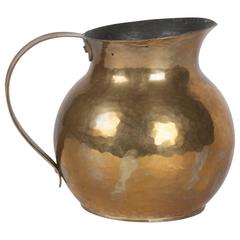 German Hammered Silver Pitcher, circa 1930 12