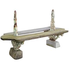 French Double Garden Bench 2