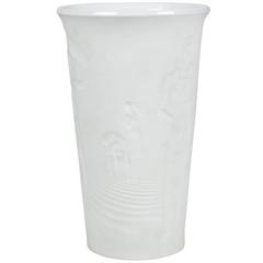 Figural Relief Porcelain Vase by KPM 1