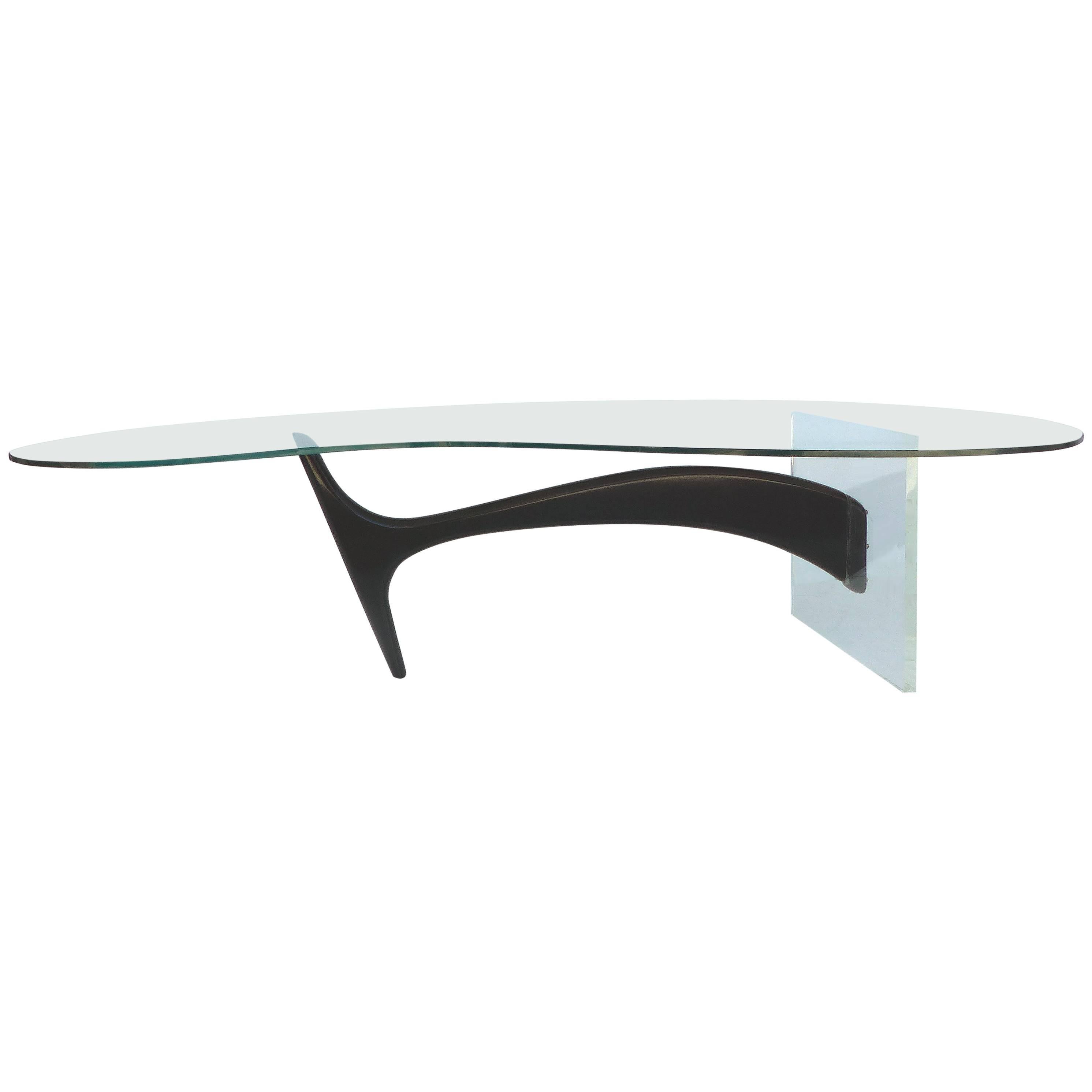 Mid-Century Modern Coffee Table in the Manner of the Kagan Omnibus Collection