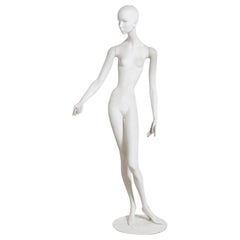 French 1960s Miniature Female Mannequin