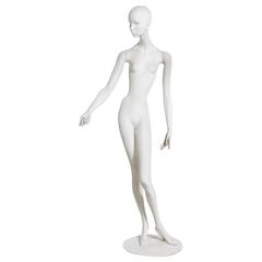 French 1960s Miniature Female Mannequin 1