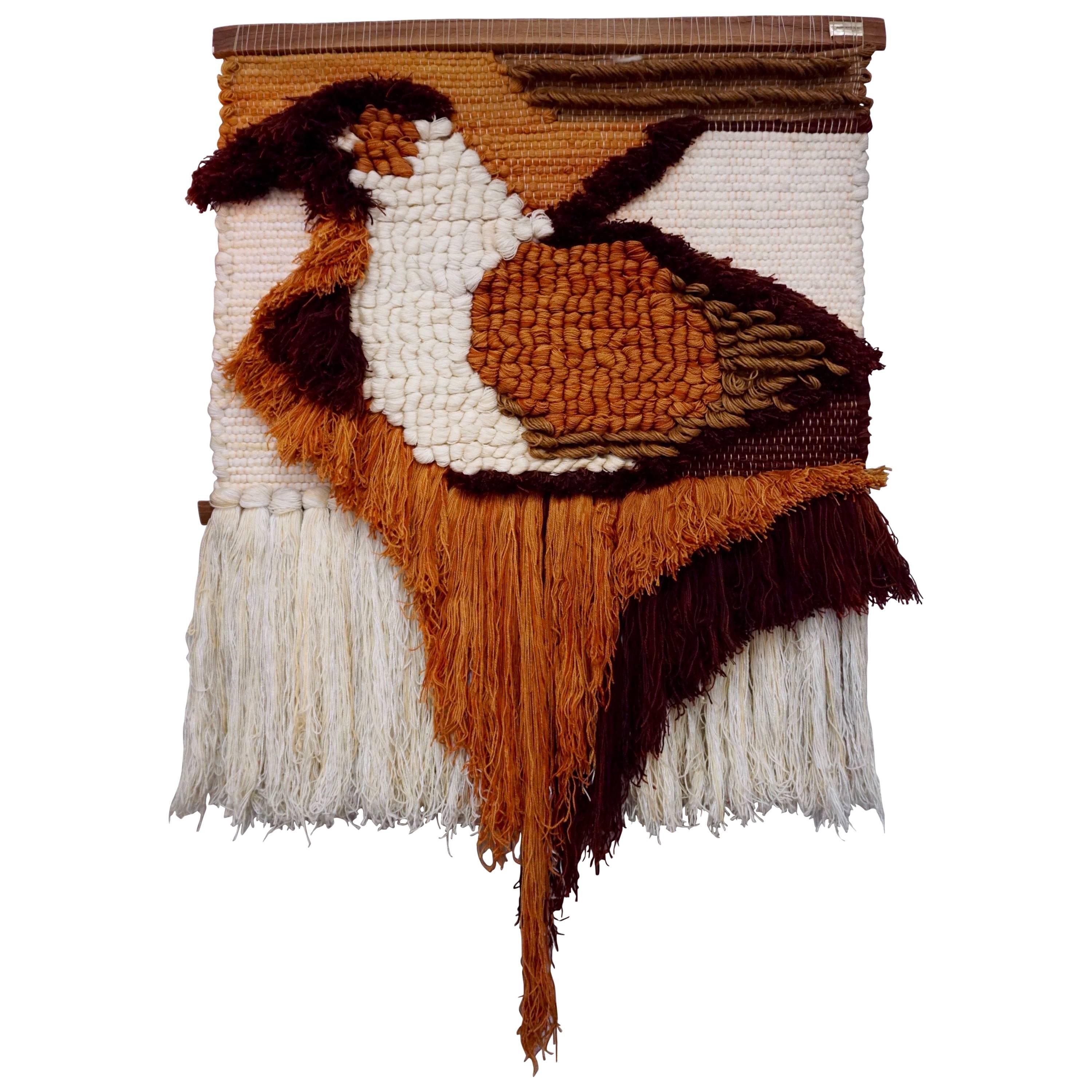 Striking Wool Tapestry