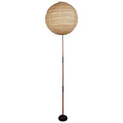 Rare and Early Edition Bamboo Floor Lamp by Isamu Noguchi