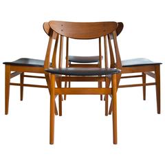 Danish Model 210 Farstrup Dining Chairs 1