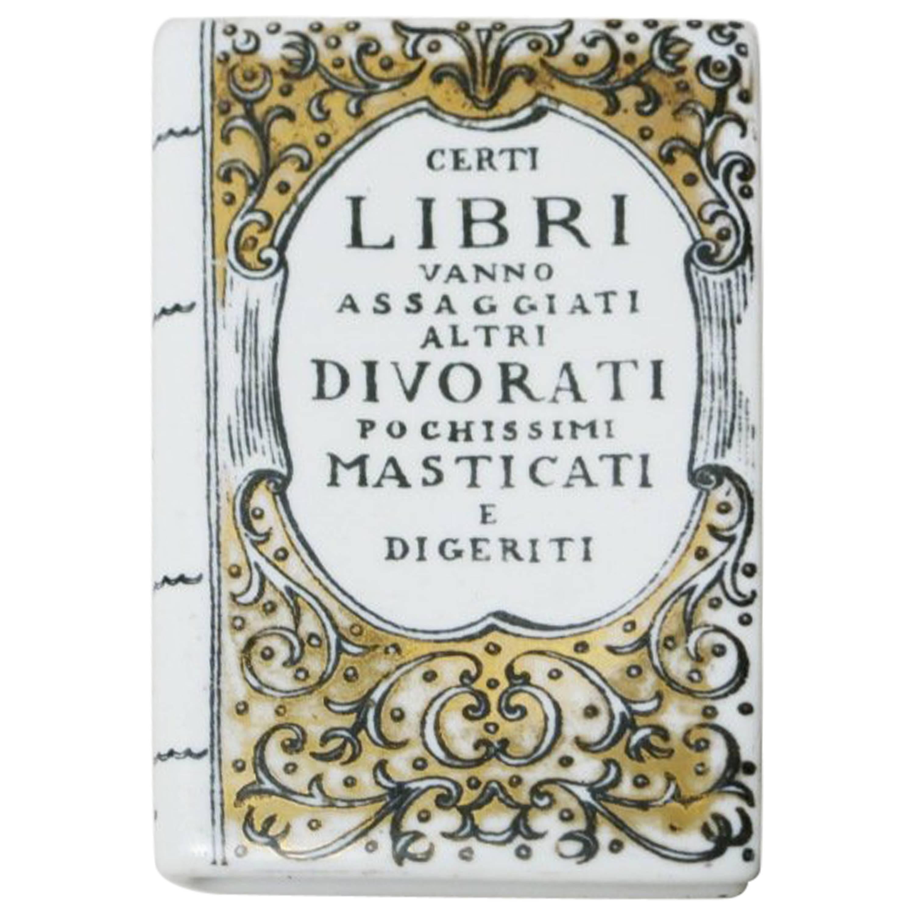 Paperweight Old Book by Piero Fornasetti at 1stDibs