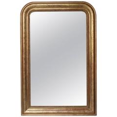 19th Century French Giltwood Louis Philippe Mirror