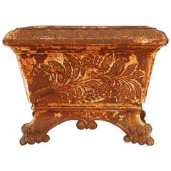 19th Century French Cast Iron Footed Garden Planter 9