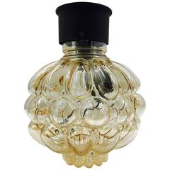 German Bubble Glass Pendant Light by Helena Tynell
